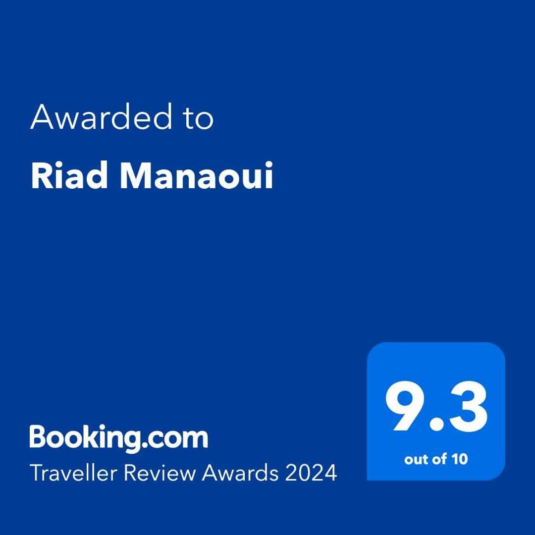 Riad Manaoui Marrakesh Bagian luar foto