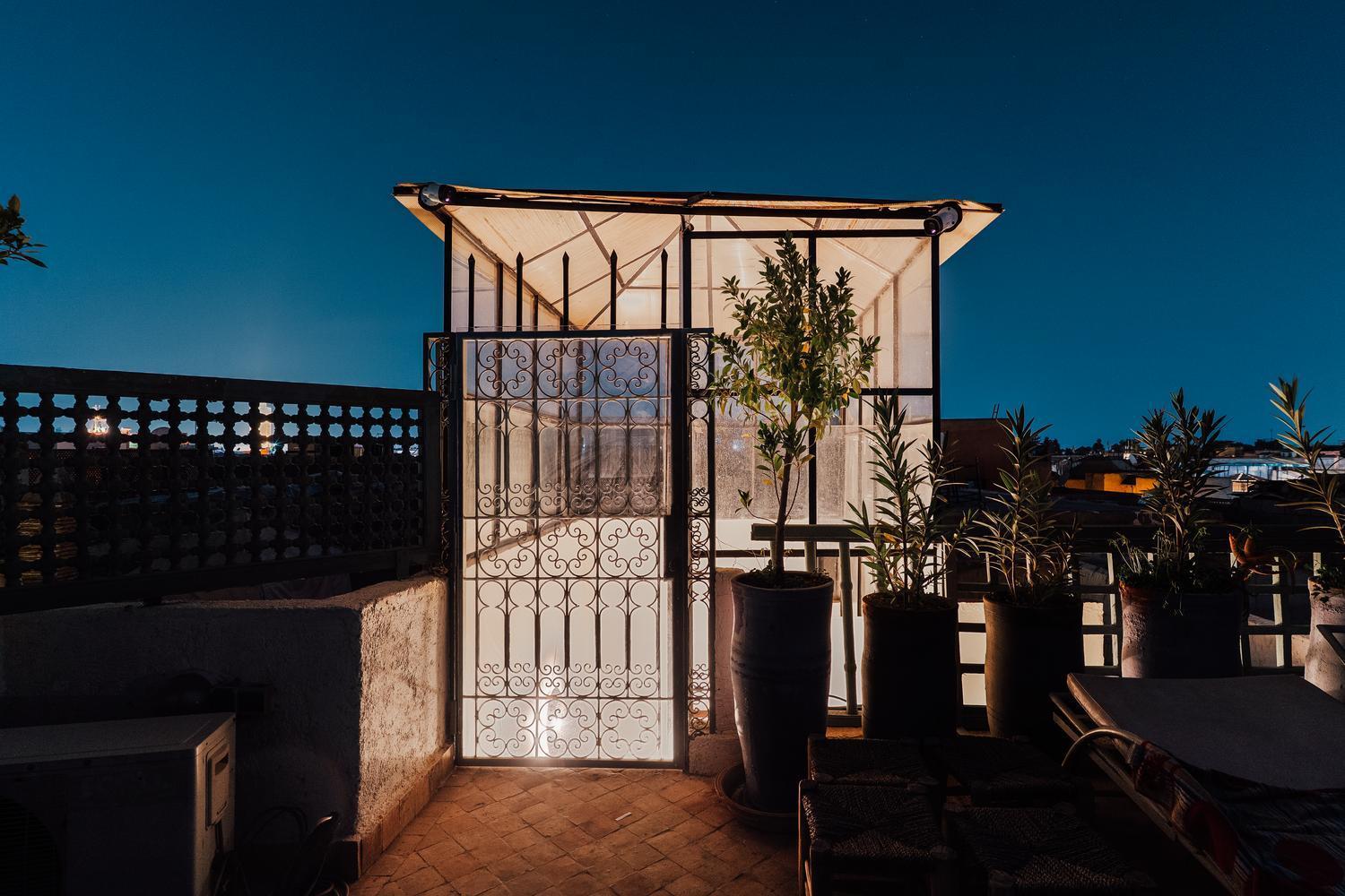 Riad Manaoui Marrakesh Bagian luar foto