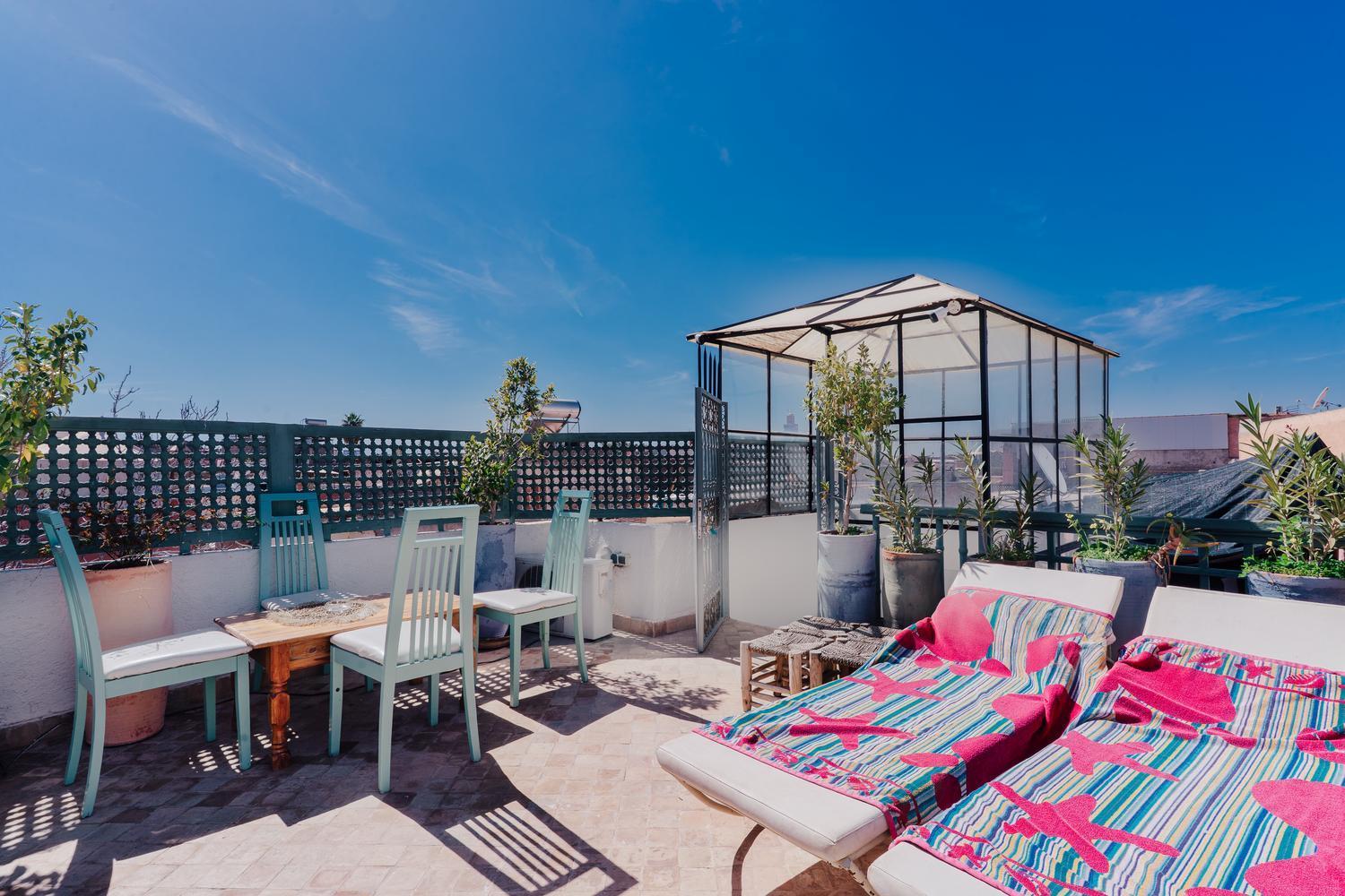 Riad Manaoui Marrakesh Bagian luar foto
