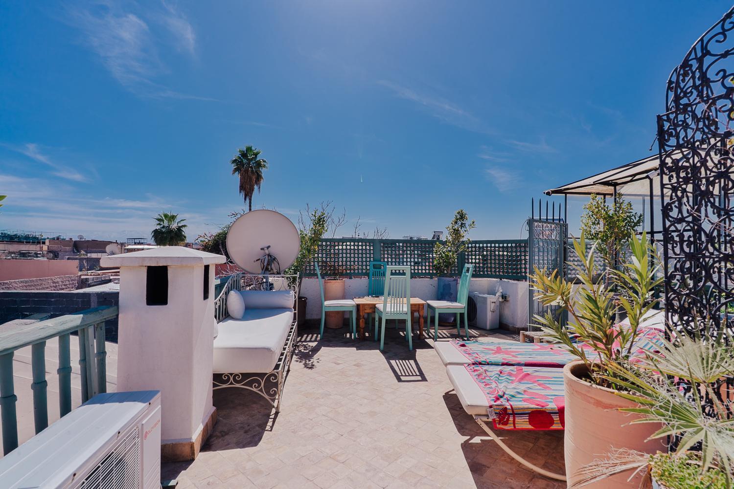 Riad Manaoui Marrakesh Bagian luar foto
